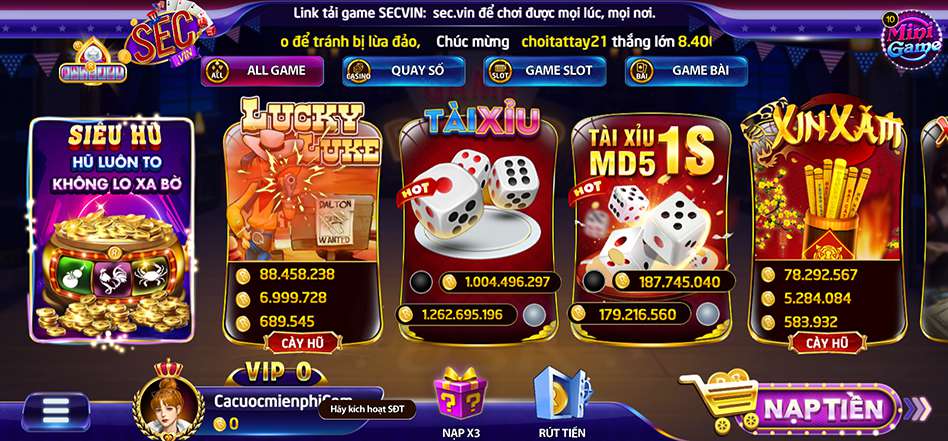 Hãy truy cập trang web 789Win Games qua liên kết này để nhận phần thưởng 100000 - 789Win