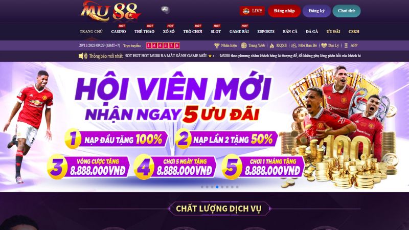 Vn777 hỗ trợ nạp và rút tiền nhanh chóng - Vn777