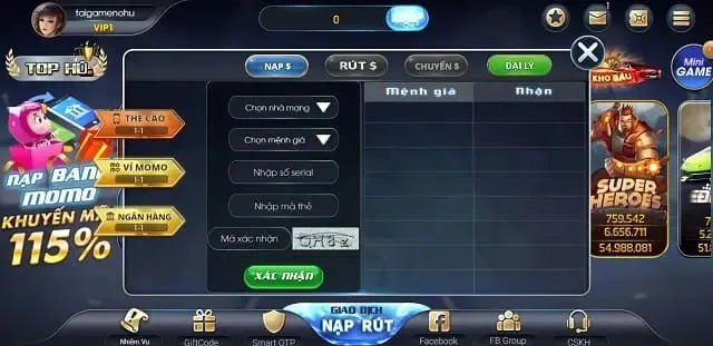 Giảm giá game cấp N88 - N88