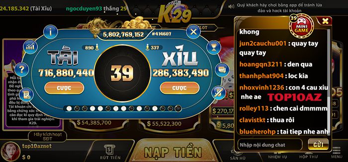 Kiểm tra số lượng và chất lượng của các trò chơi được xếp hạng Loto188 - Loto188